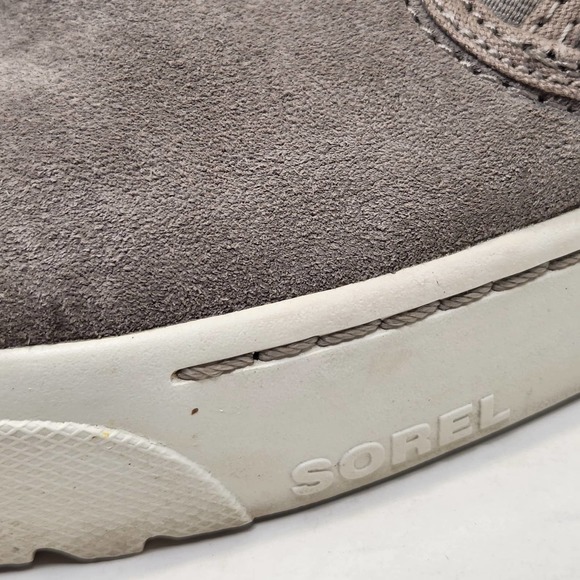 Sorel Womens Campsneak Slip On Sneaker Size 12 Loafers Flats Kettle Grey Suede - Picture 5 of 9